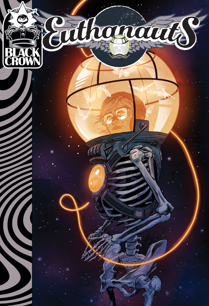 Illustration for article titled Black Crown explores the vast frontier of death in this Euthanauts first look